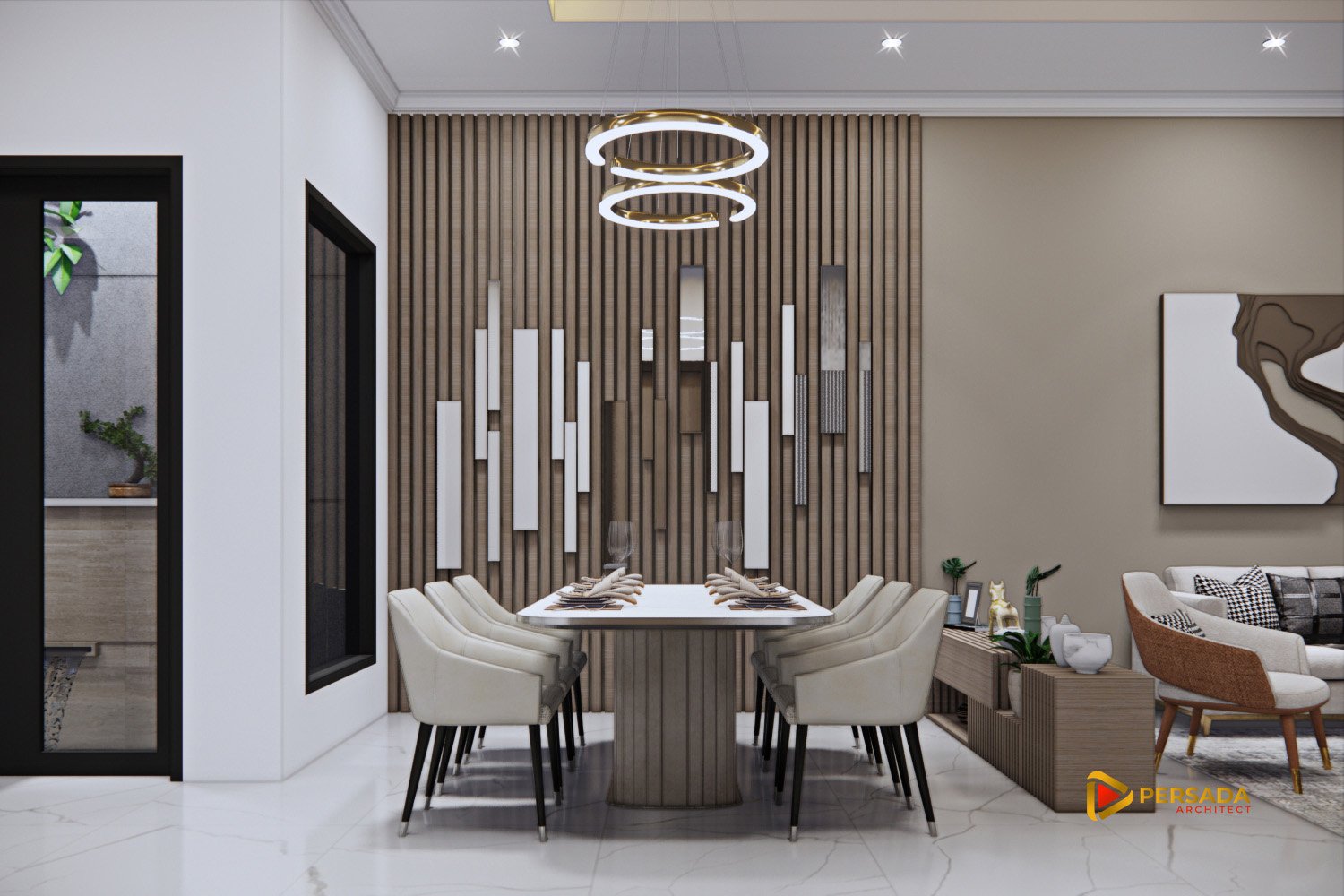 desain ruang makan modern