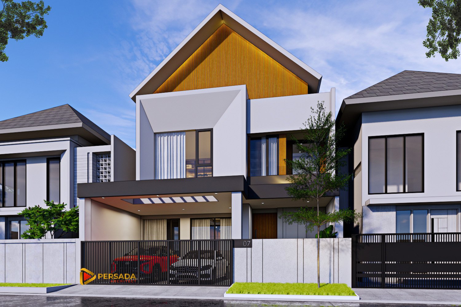 rumah tropis modern di lahan 10x10