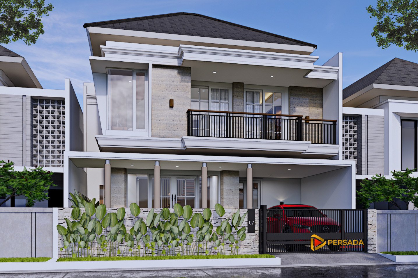 rumah tropis modern