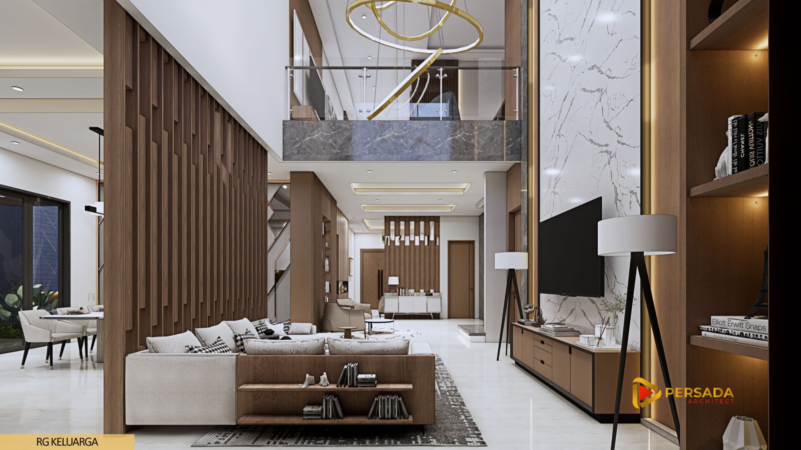 desain ruang keluarga rumah