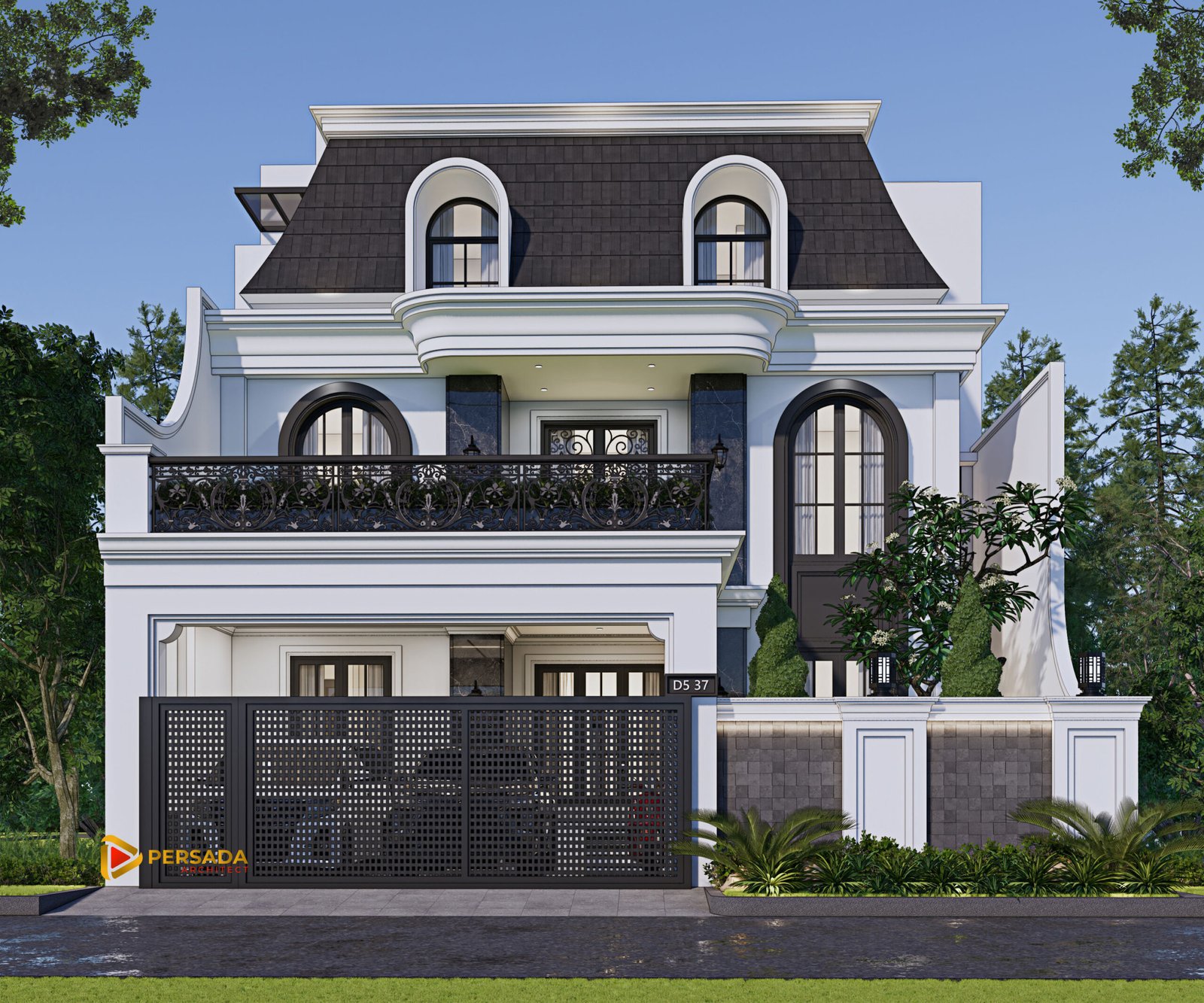 desain rumah classic