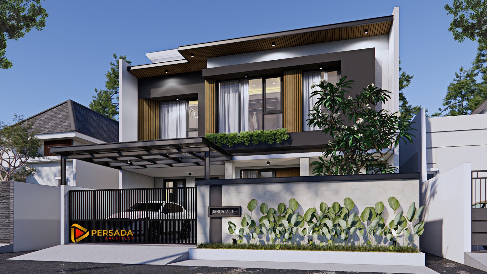 desain rumah modern