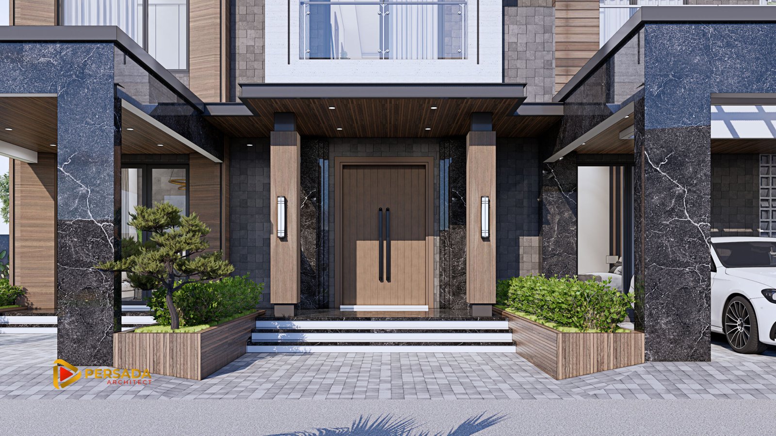 teras rumah modern