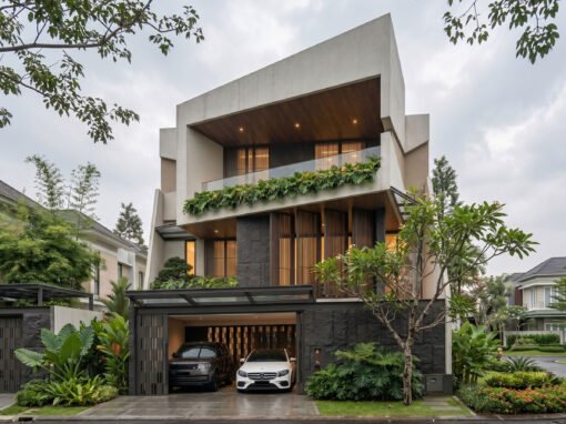 Desain Rumah Modern Kontemporer di Jakarta Selatan