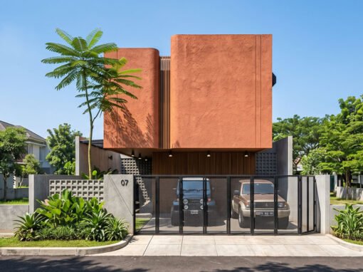 Desain Rumah Kontemporer Ukuran 10 m x 20 m di Bekasi